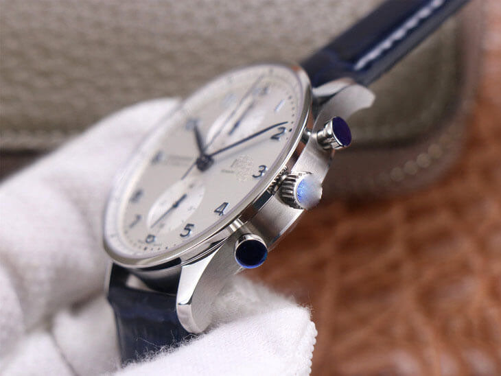 PORTUGIESER IW371605 ZF FACTORY BLUE STRAP