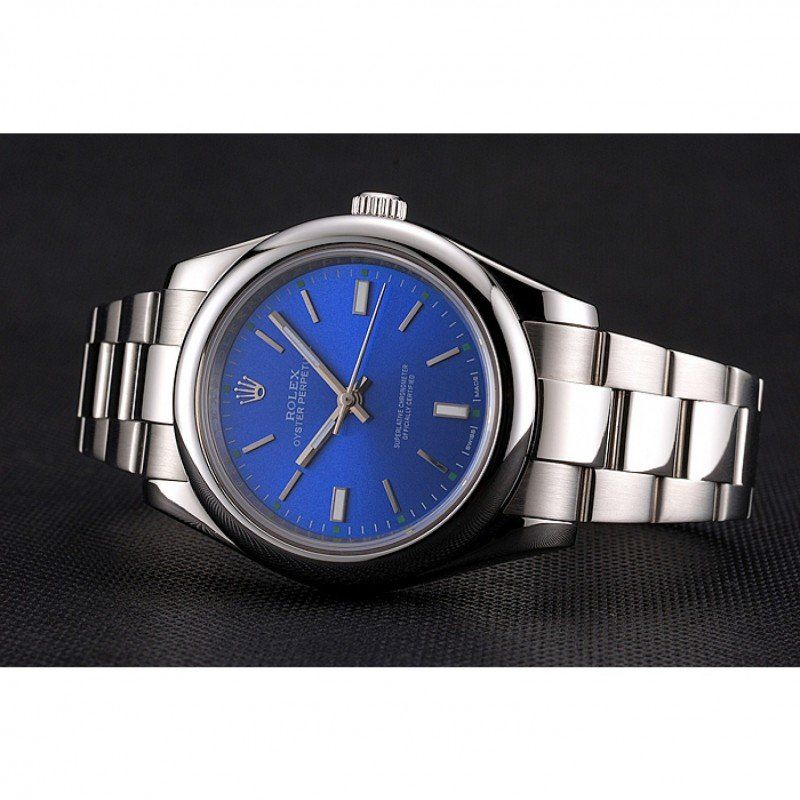 Rolex Oyster Perpetual Blue Dial Men 41MM