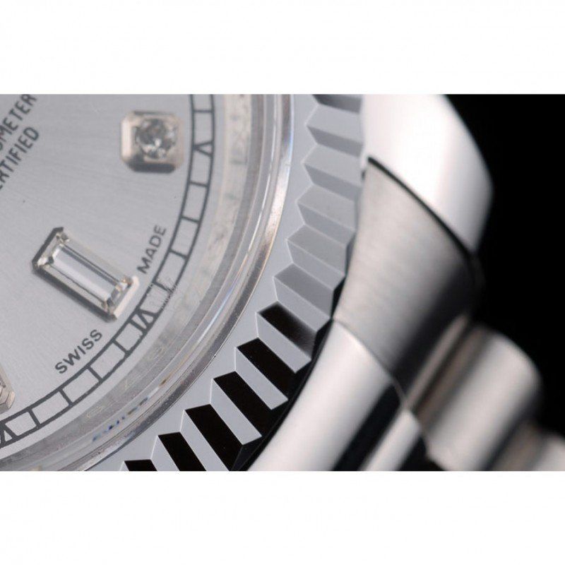 Rolex DayDate Silver Dial 41995 Men 41MM